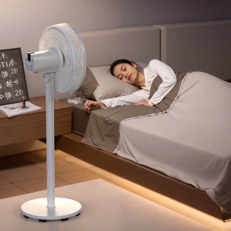 Quạt Cây Thông Minh 15 Cánh Kép Xiaomi JIPIN JP-F08-CSXA – Kết nối App Xiaomi Home
