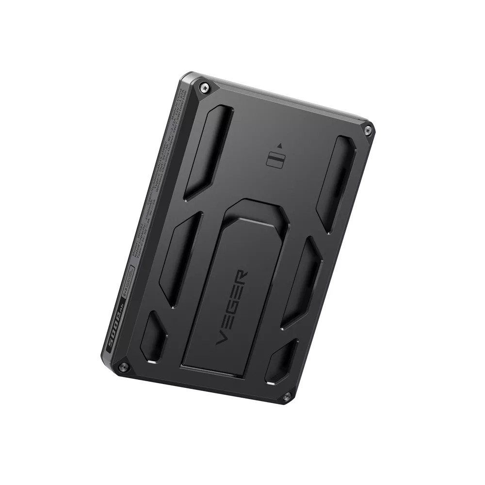 Pin Dự Phòng VEGER X5 WalletTrack 5000mAh – MagSafe, Find My, Ví RFID, Sạc Nhanh 20W