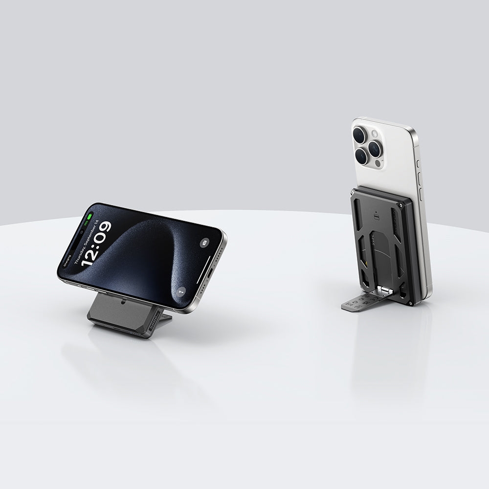 Pin Dự Phòng VEGER X5 WalletTrack 5000mAh – MagSafe, Find My, Ví RFID, Sạc Nhanh 20W