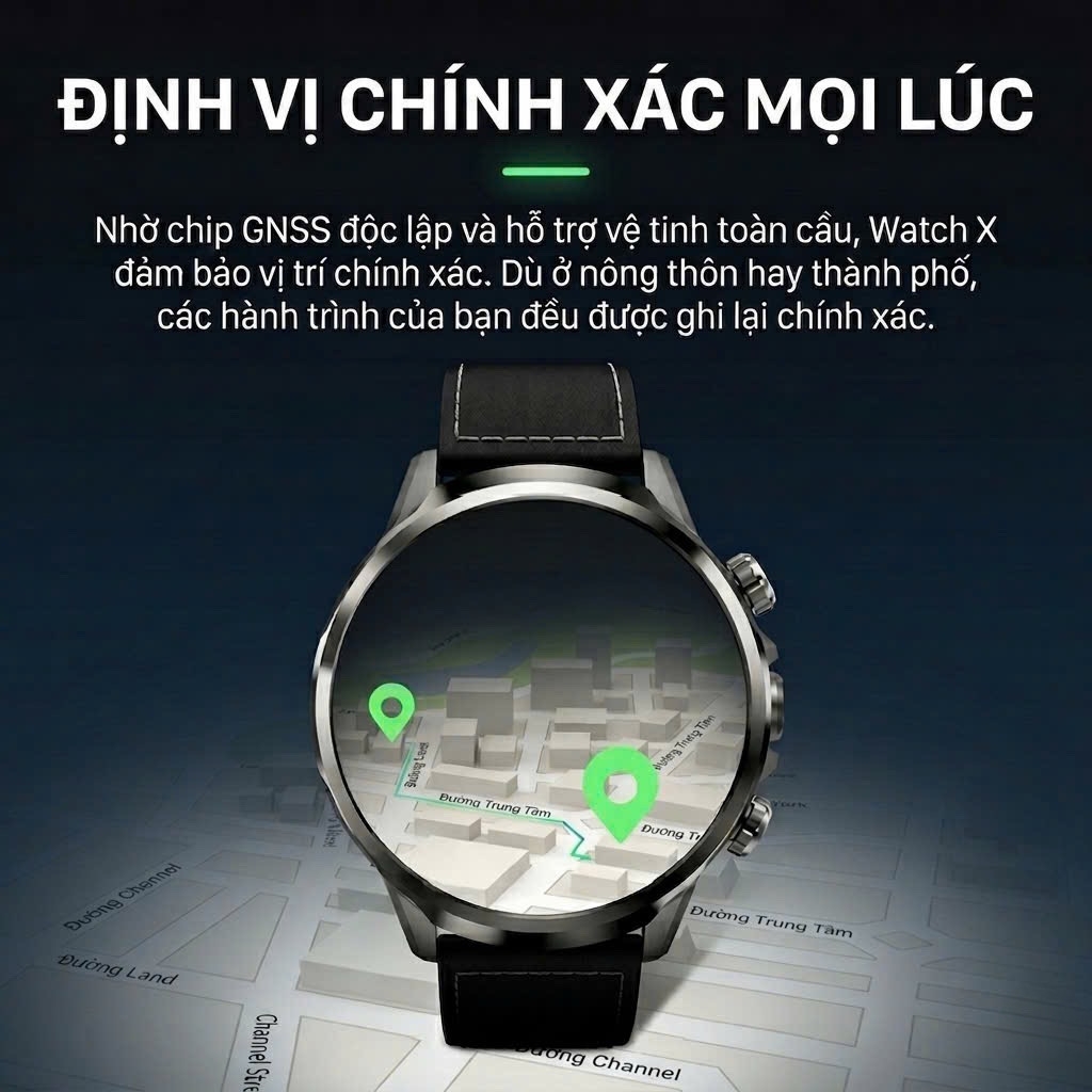 Đồng Hồ Thông Minh Xiaomi Black Shark Watch X Lắp Sim Độc Lập - Hàng Chính Hãng