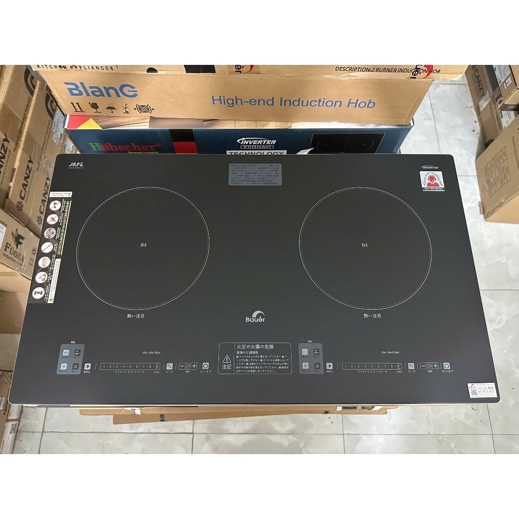 Bếp Từ Đôi Bauer BE626JPG Nhập Khẩu Malaysia Inverter Booster 4400W