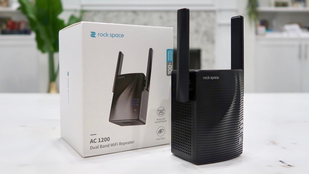 Bộ Kích Sóng WiFi Rock Space AC1200 Băng Tần Kép 2 Ăng-ten Chuẩn AC1200
