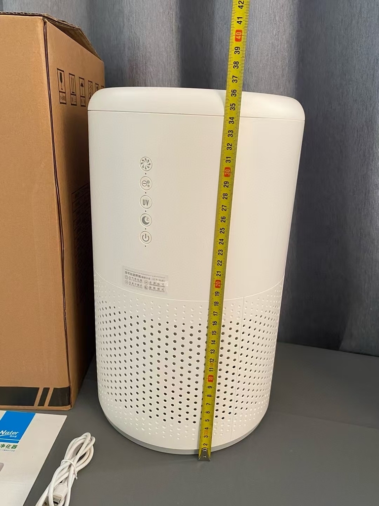 Máy Lọc Không Khí AI300 Water System – Tạo Ion Âm, Đèn UV Diệt Khuẩn, Loa Bluetooth, Lõi Lọc HEPA