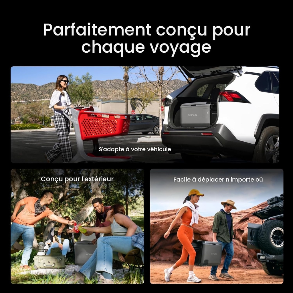 Tủ lạnh di động EcoFlow GLACIER Classic Chính Hãng Full VAT