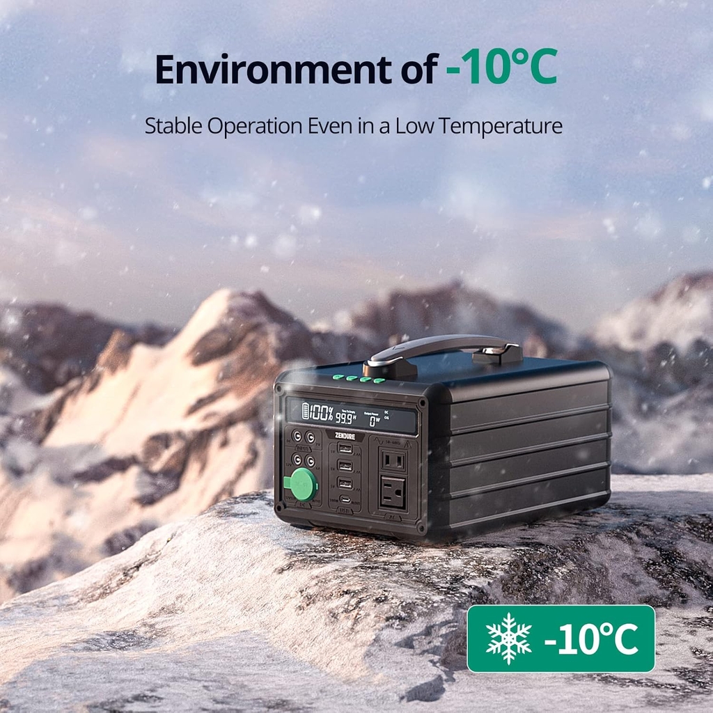 Trạm sạc 1000W ZENDURE SuperBase M - SuperBase ZDSB600M dung lượng 607Wh