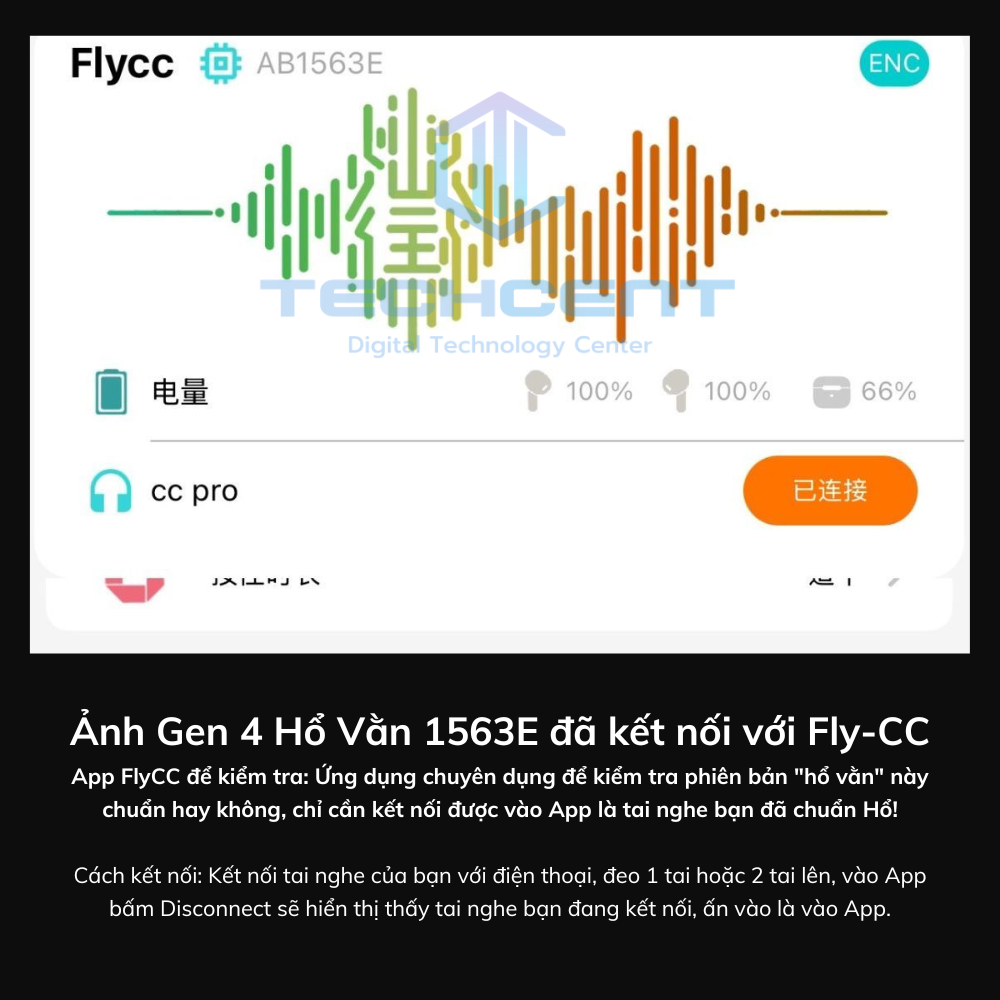Tai Nghe Ap 4 Hổ Vằn 1563E ENC, Chống ồn chủ động ANC - TydeC