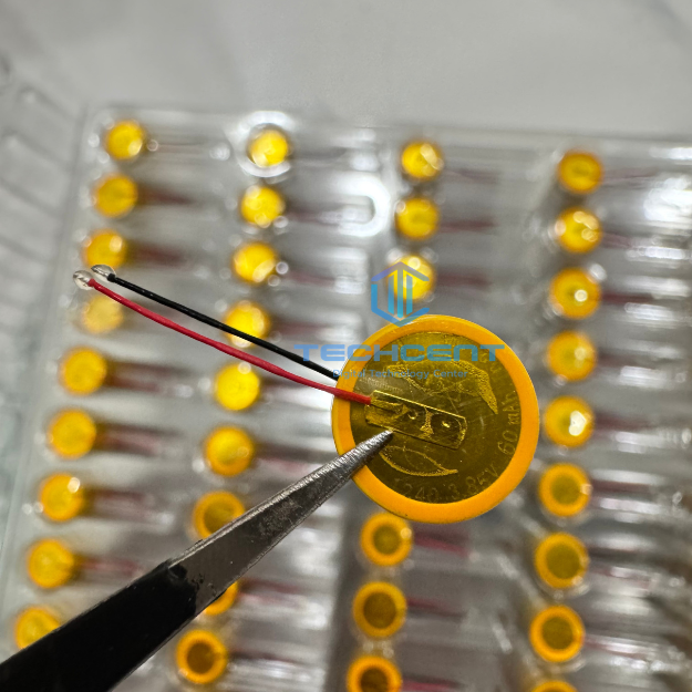 Pin Li-ion LIR 1240 3.85V 60mAh Có Dây