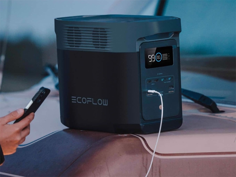 Trạm điện di động EcoFlow Delta 2 1024Wh 280,000mah | Hàng chính hãng