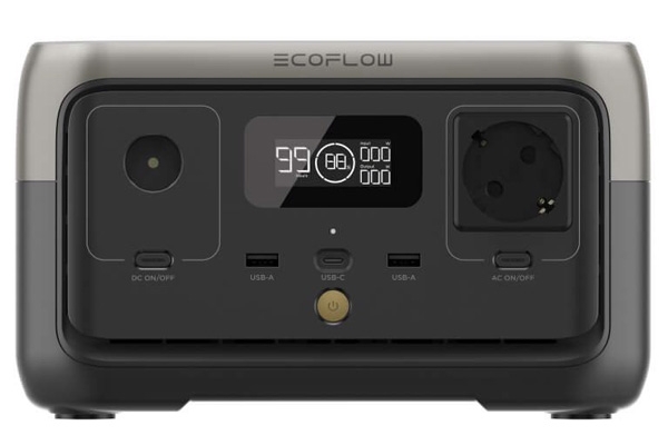 Trạm điện di động EcoFlow RIVER 2 256Wh, 70,000mah | Hàng chính hãng