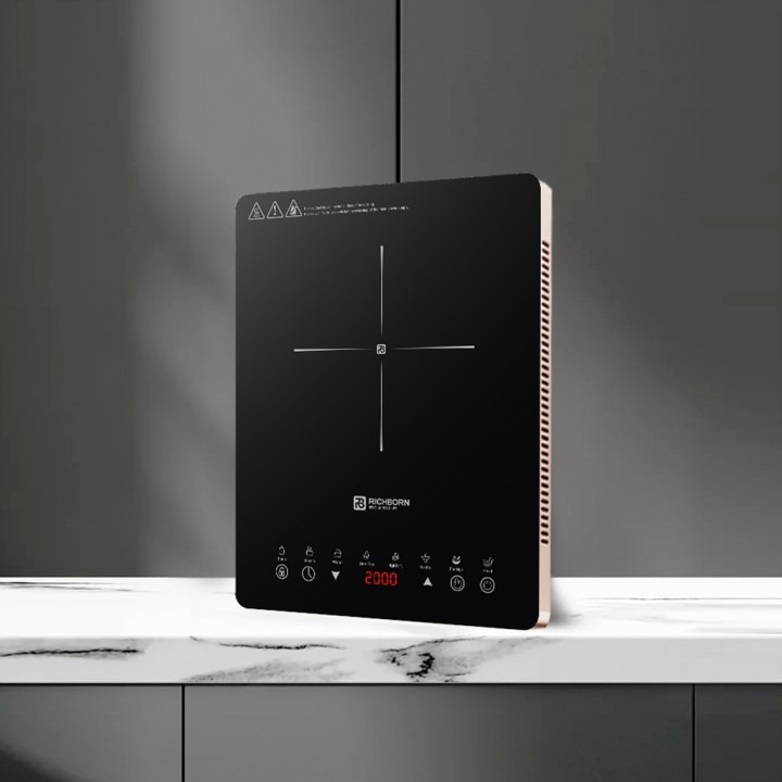 Bếp Từ Đơn RICHBORN RI3528-D17G - Sản xuất Malaisia