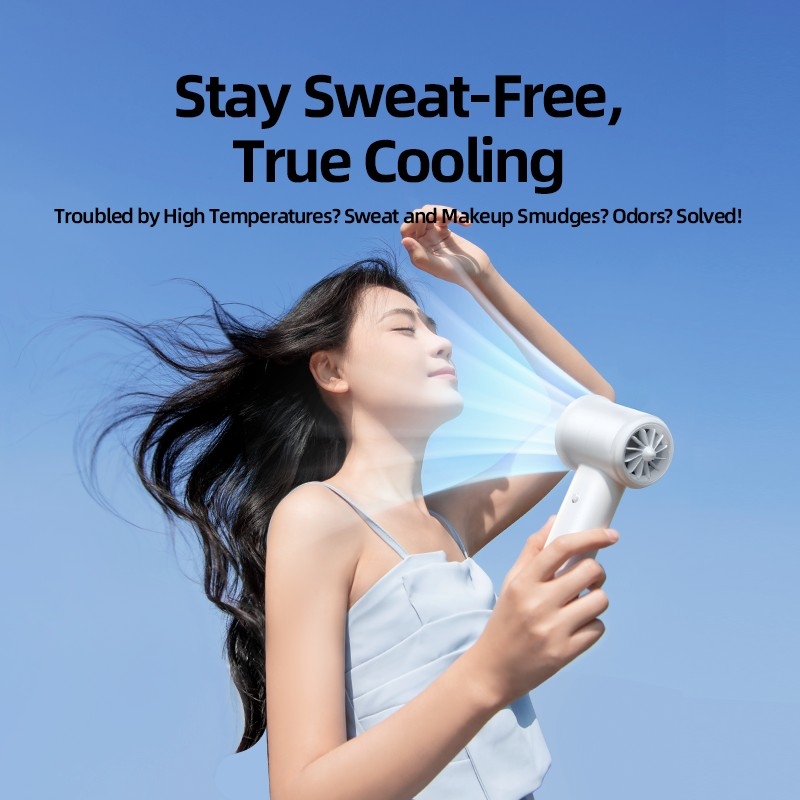 Quạt Cầm Tay RTAKO X5 4800mAh – Quạt Mini Turbo 15000RPM, Sạc Nhanh 20W, Gió Siêu Mạnh