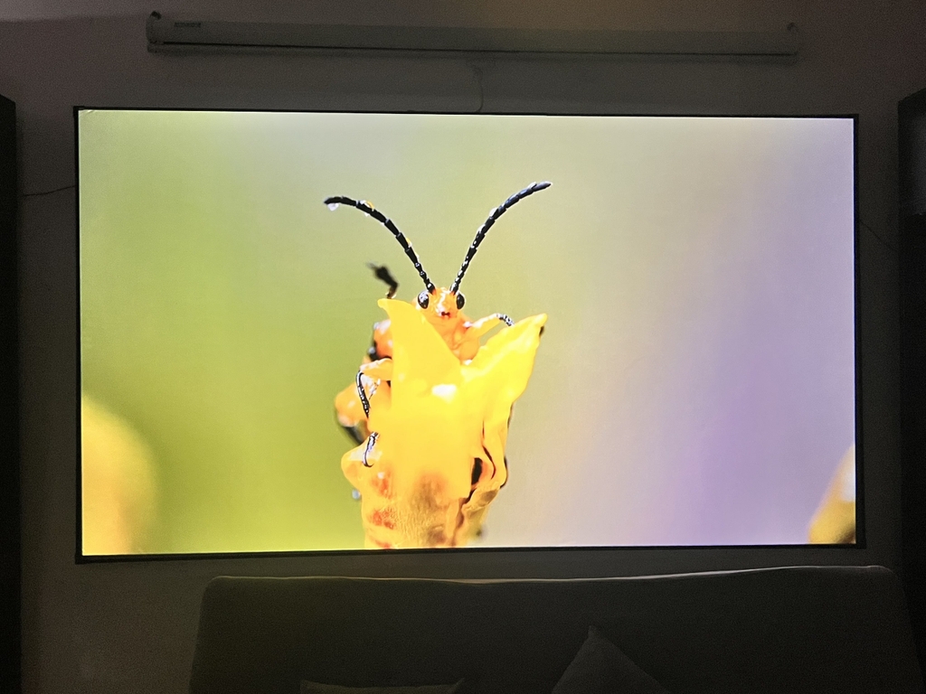MÀN CHIẾU 100INCH TƯƠNG PHẢN CAO 16:9 KHUNG FIX FRAME