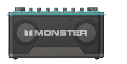 Loa Karaoke MONSTER AirRock SK100 – Loa Livestream 2 Mic Không Dây