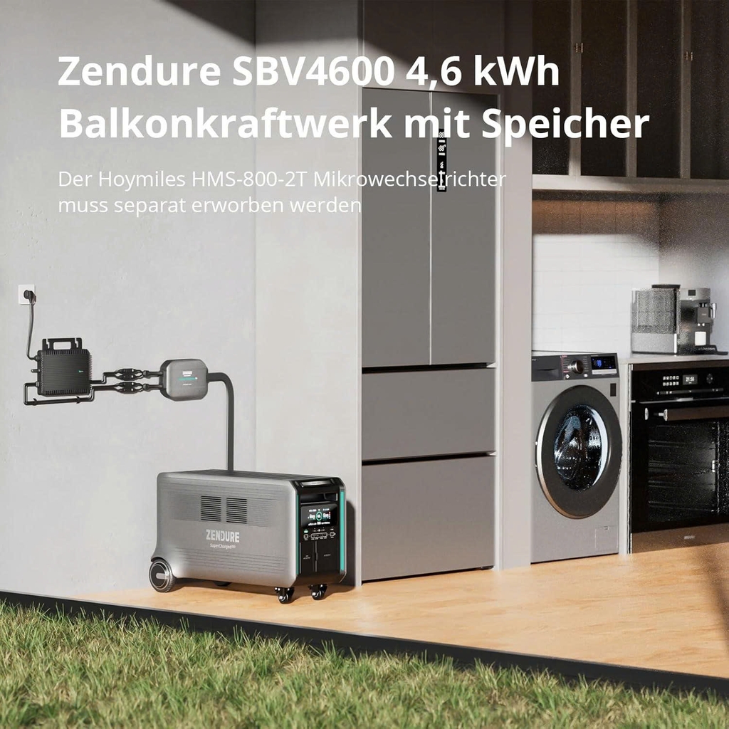 Trạm sạc Zendure SuperBase V4600 4.608Wh - 3800W Pin LiFePO4 Kết Nối App
