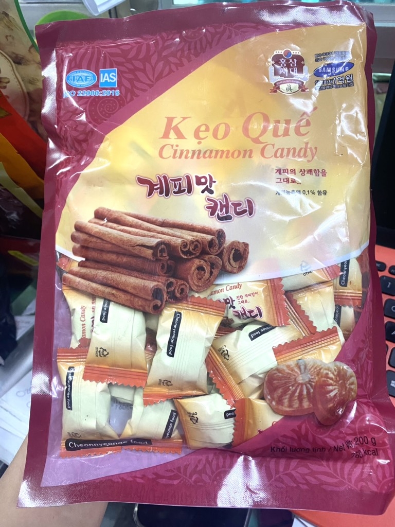 KẸO QUẾ 200G