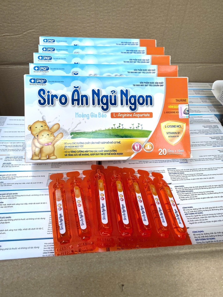 ĂN NGỦ NGON 2gấu HGB H20ống