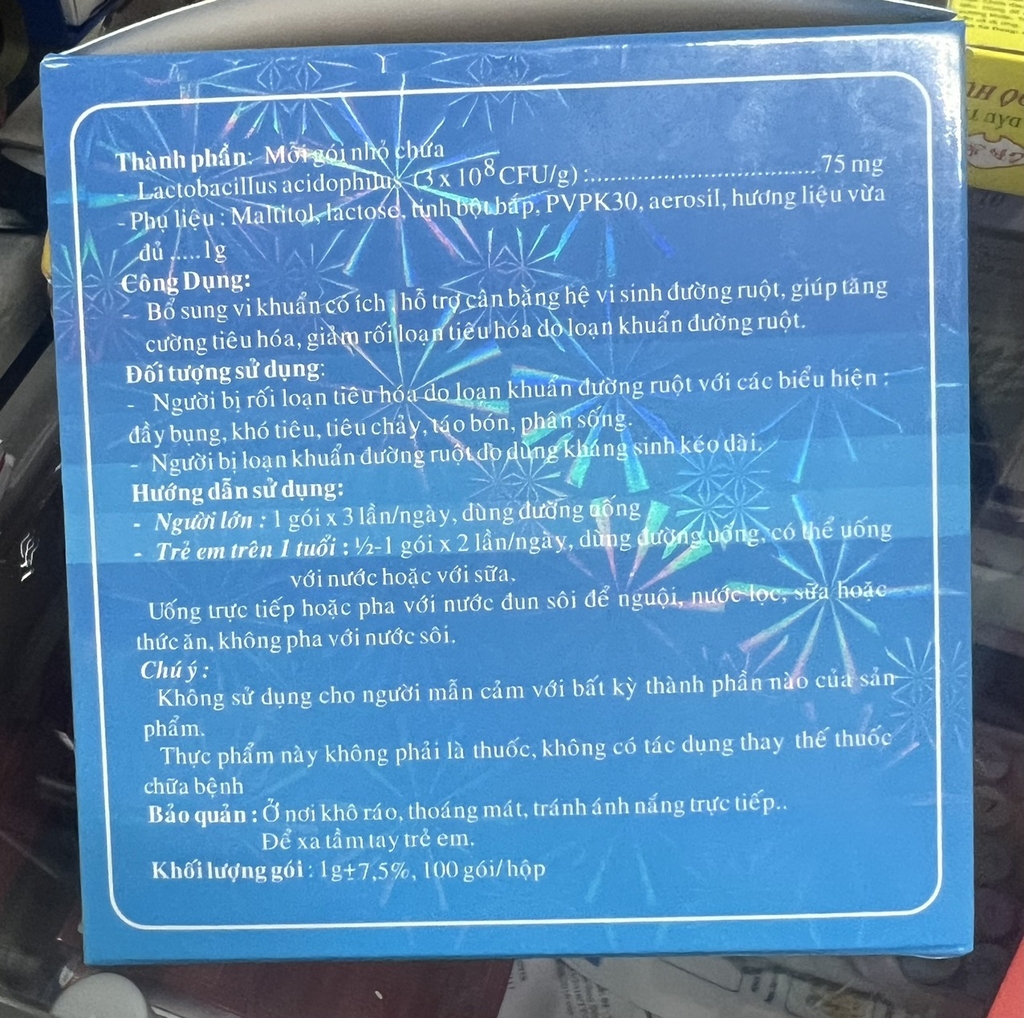 ANTIBIO PLUZ H/100 GÓI