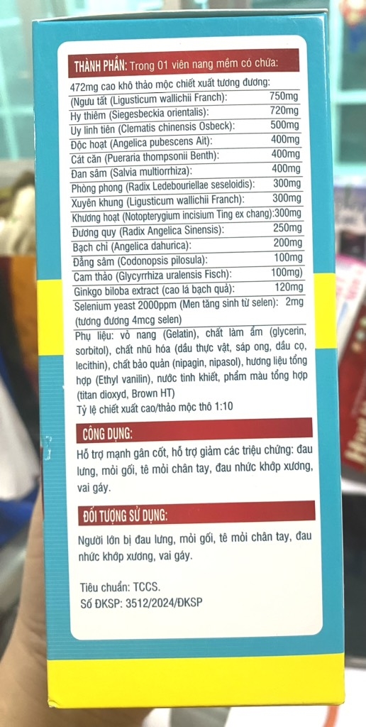 KHỚP VAI GÁY C/30v