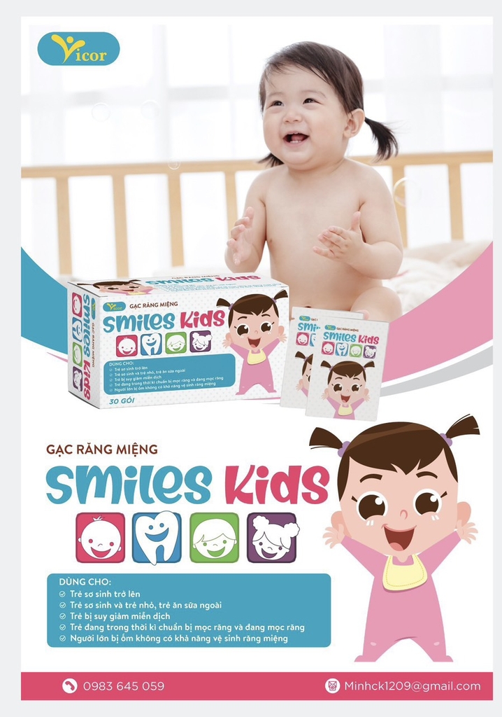 GẠC RĂNG MIỆNG SMILES KIDS