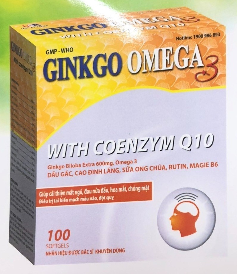 GINKGO OMEGA 3 vàng