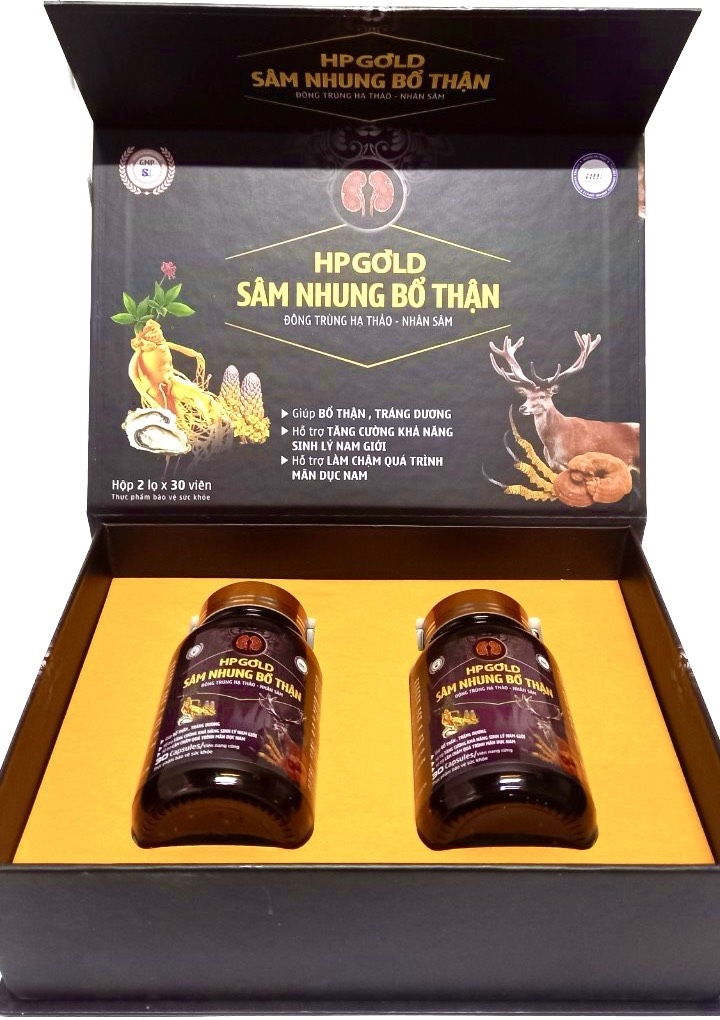 SÂM NHUNG BỔ THẬN HP GOLD H/2CH