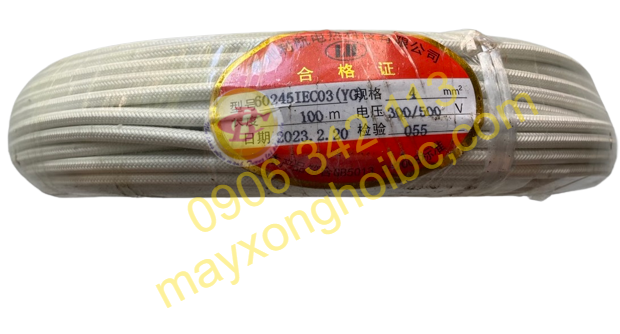 Dây chịu nhiệt Amiang 4mm