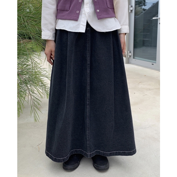 Chân váy A dáng dài kèm đai 1857, Chân váy nữ phong cách Hàn Quốc - Tìm  Voucher