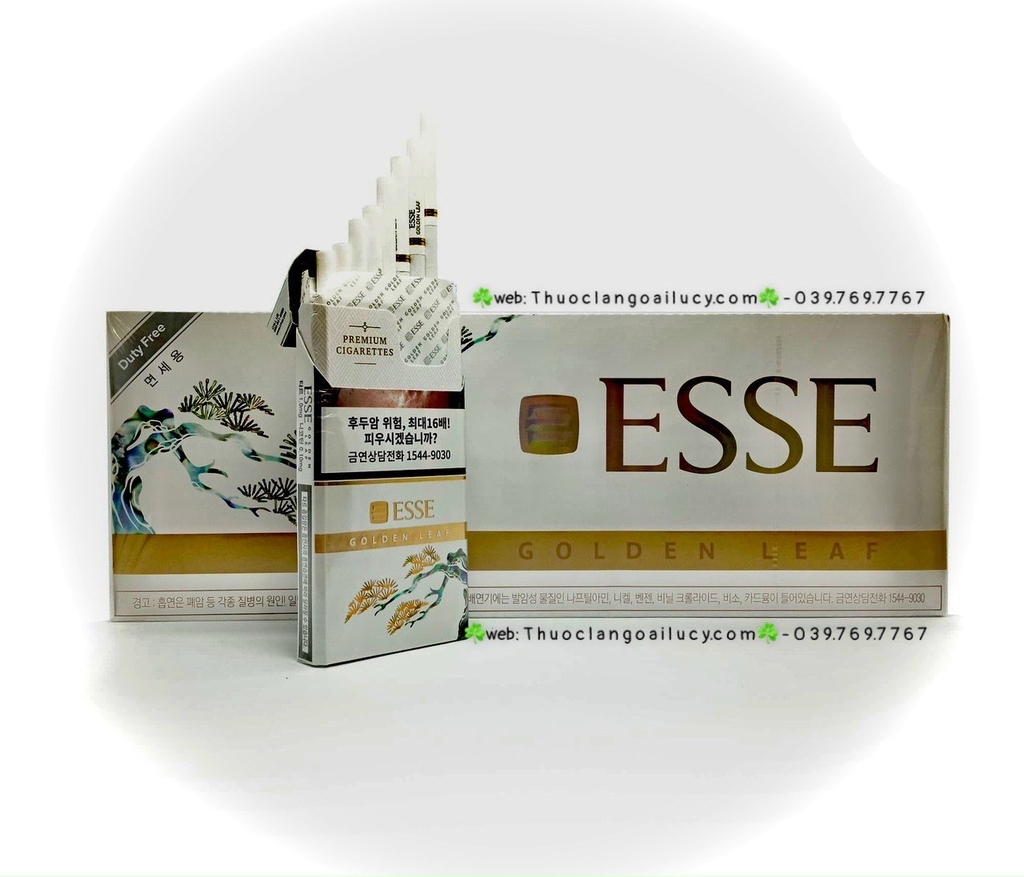 Thuốc lá Esse Golden Leaf trắng | Thuoclangoaixachtay.com