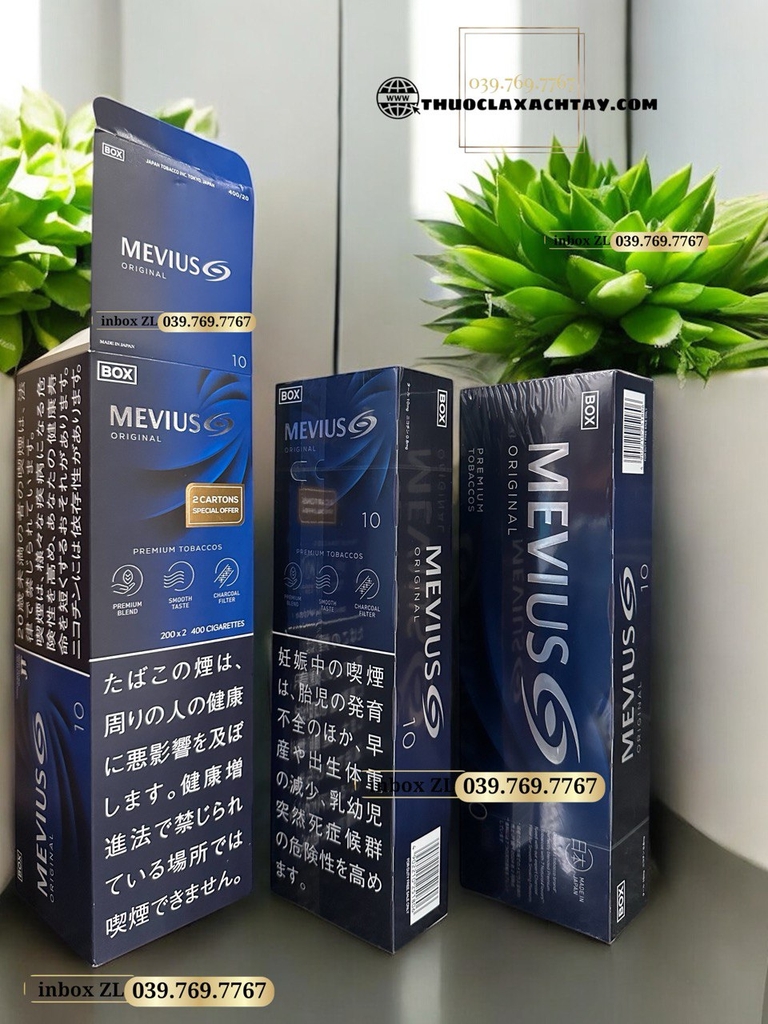 Thuốc lá Mevius 10 Original cây đôi | Thuoclangoaixachtay.com