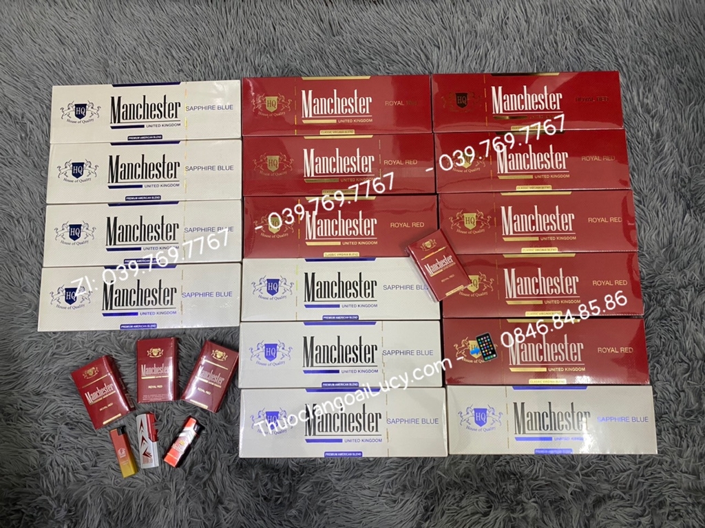 Thuốc lá Manchester SAPPHIRE BLUE