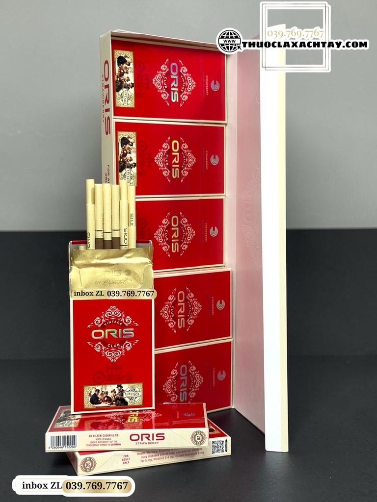 Oris, thuốc lá Oris, Oris đỏ, Oris dâu, Oris Strawberry, Thuốc lá Oris Club, thuốc lá Oris đỏ, thuốc lá Oris Dâu, thuốc lá Oris Strawberry, Thuốc lá Oris Đức, thuốc lá Oris điếu nâu, thuốc lá ngọt môi, thuốc lá thơm, thuốc lá Oris ngoại nhập