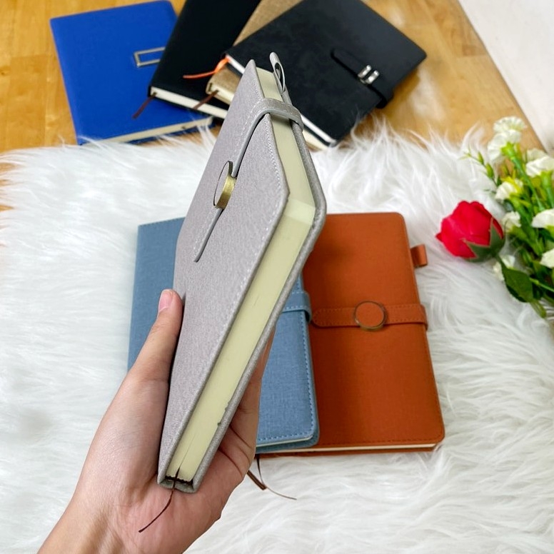 SỔ TAY NOTEBOOK BÌA VẢI MÀU TRƠN SANG TRỌNG