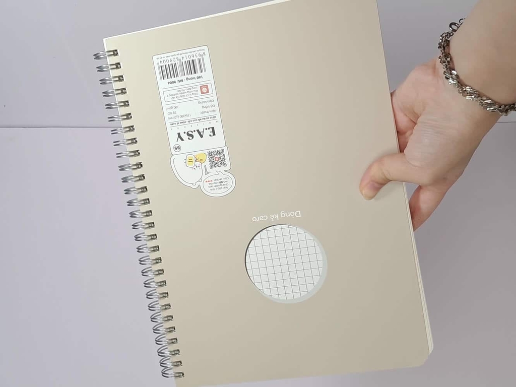 Sổ tay lò xo gáy xoắn 9004