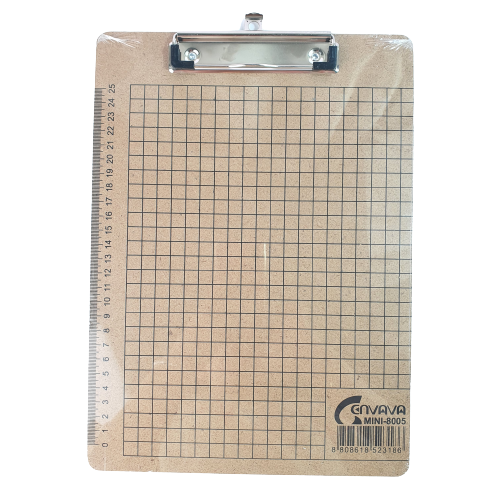 Bảng kẹp giấy MDF CENVAVA 8005 / Bìa Trình Ký / Bìa Gỗ Trình Ký / Bảng Gỗ Kẹp Tài Liệu / mã số 523186