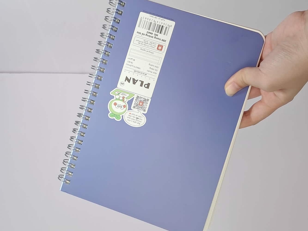 Sổ lò xo Hải Tiến Plan 8663