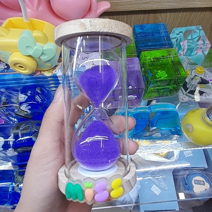 Đồng hồ cát- đồ lưu niệm-quà tặng- đồng hò cát kèm hộp đựng bút