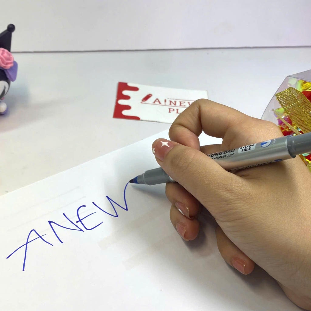 Bút Lông Dầu 2 Đầu Thiên Long PM04 – Sản Phẩm Đa Năng Cho Nét Viết Linh Hoạt