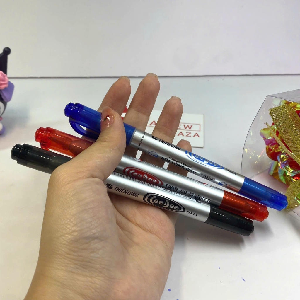 Bút Lông Dầu 2 Đầu Thiên Long PM04 – Sản Phẩm Đa Năng Cho Nét Viết Linh Hoạt