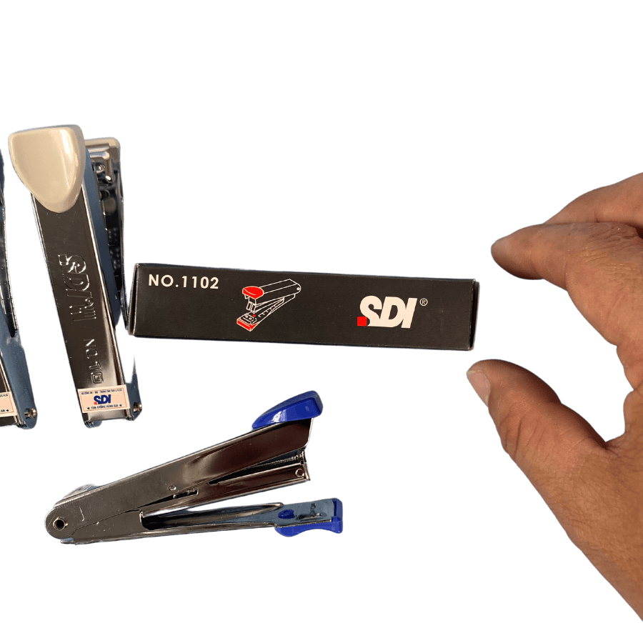 Máy bấm kim nhỏ thân Inox SDI 1102 Chất lượng cao