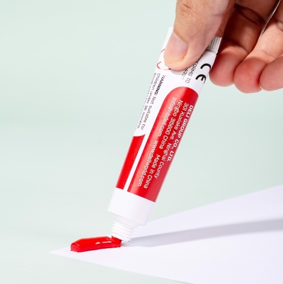 Deli Màu Acrylic 12 Màu, 12ml/1 type. Đa năng vẽ vải, vẽ giày, gỗ,... chất lượng cao.