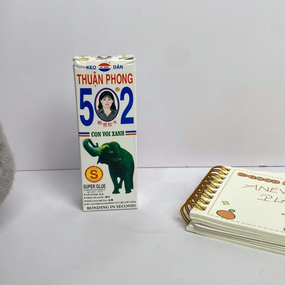 Keo dán sắt 502 Con Voi Xanh Thuận Phong