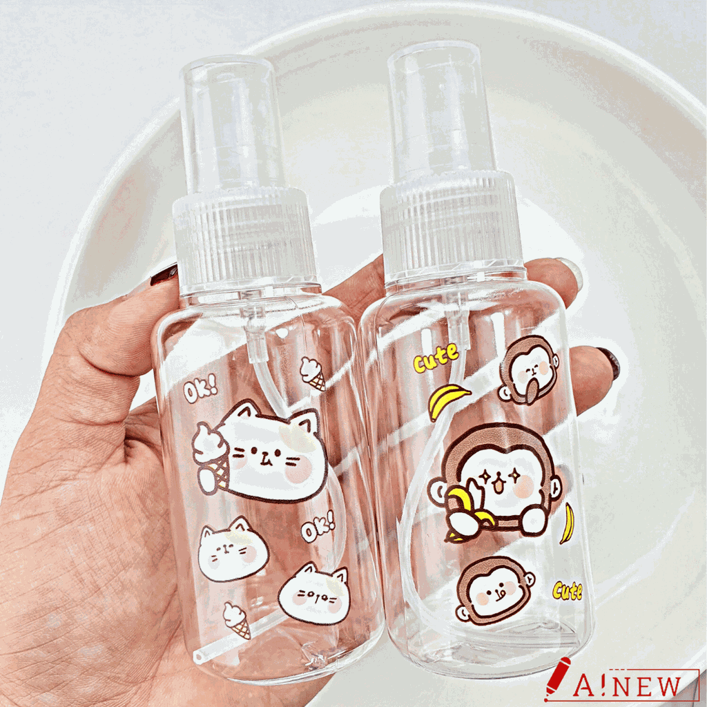 Lọ chiết mỹ phẩm mini dễ thương / chai xịt chiết nước hoa / chai chiết nước hoa 75ml / mã số 691082