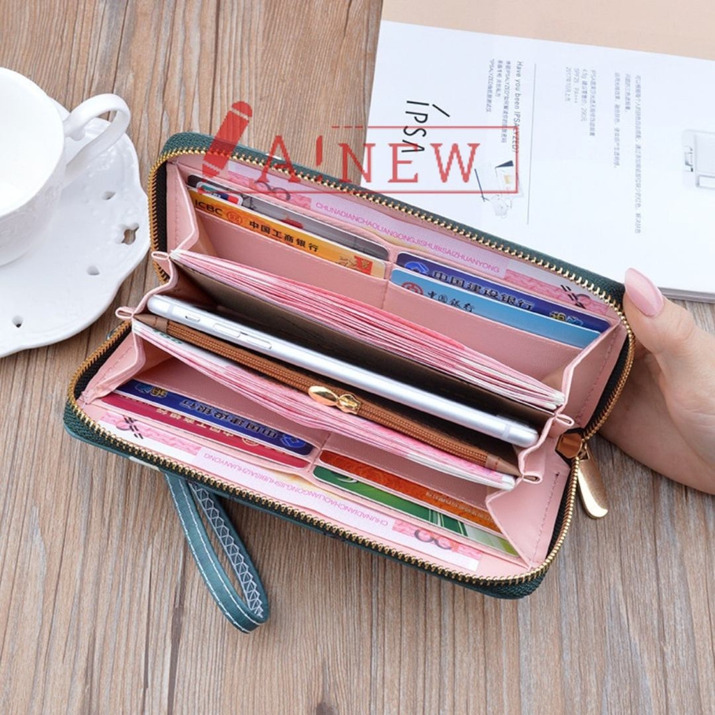 Ví Nữ Cầm Tay Hoạ Tiết Hoạt Hình - Ví Dài 210