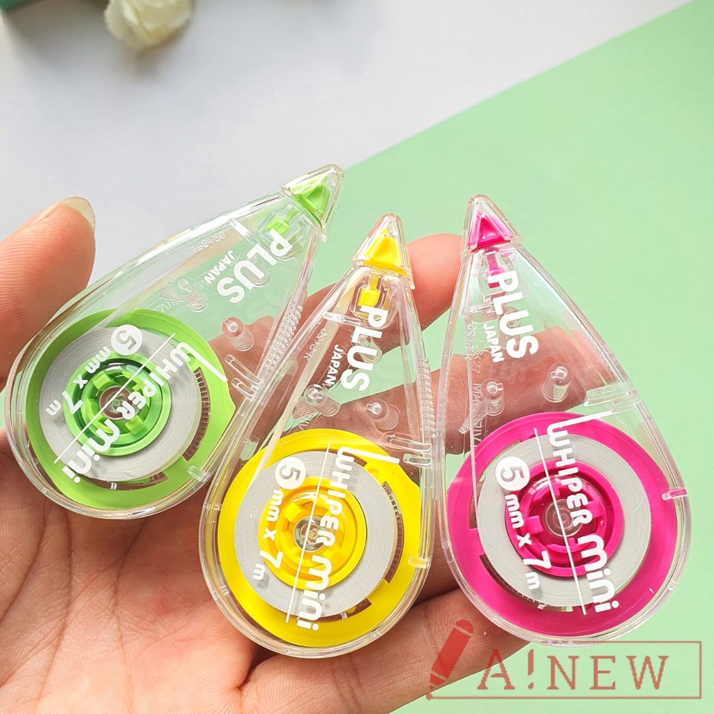 Bút xoá kéo, băng xoá giấy mini