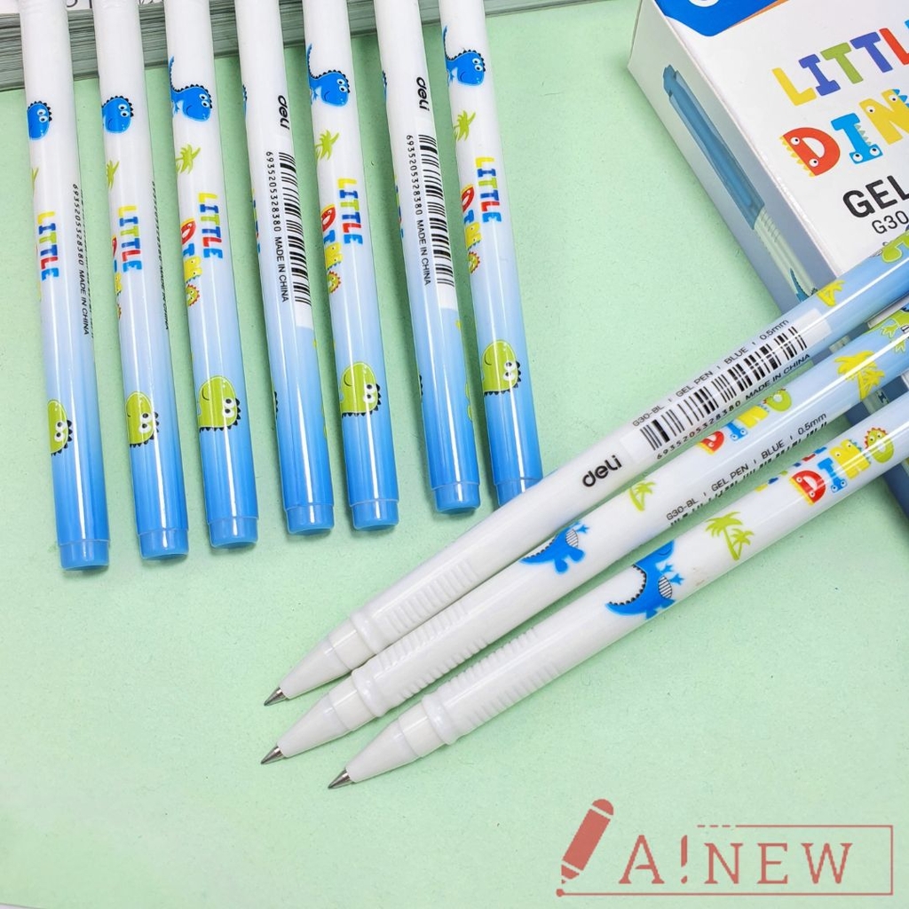 Bút gel Deli Little Dion/ G30-BL 0.5mm/ Mã số 8380