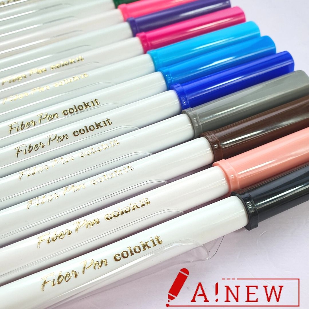 Bút Lông 20 Màu Thiên Long-FIBER PEN