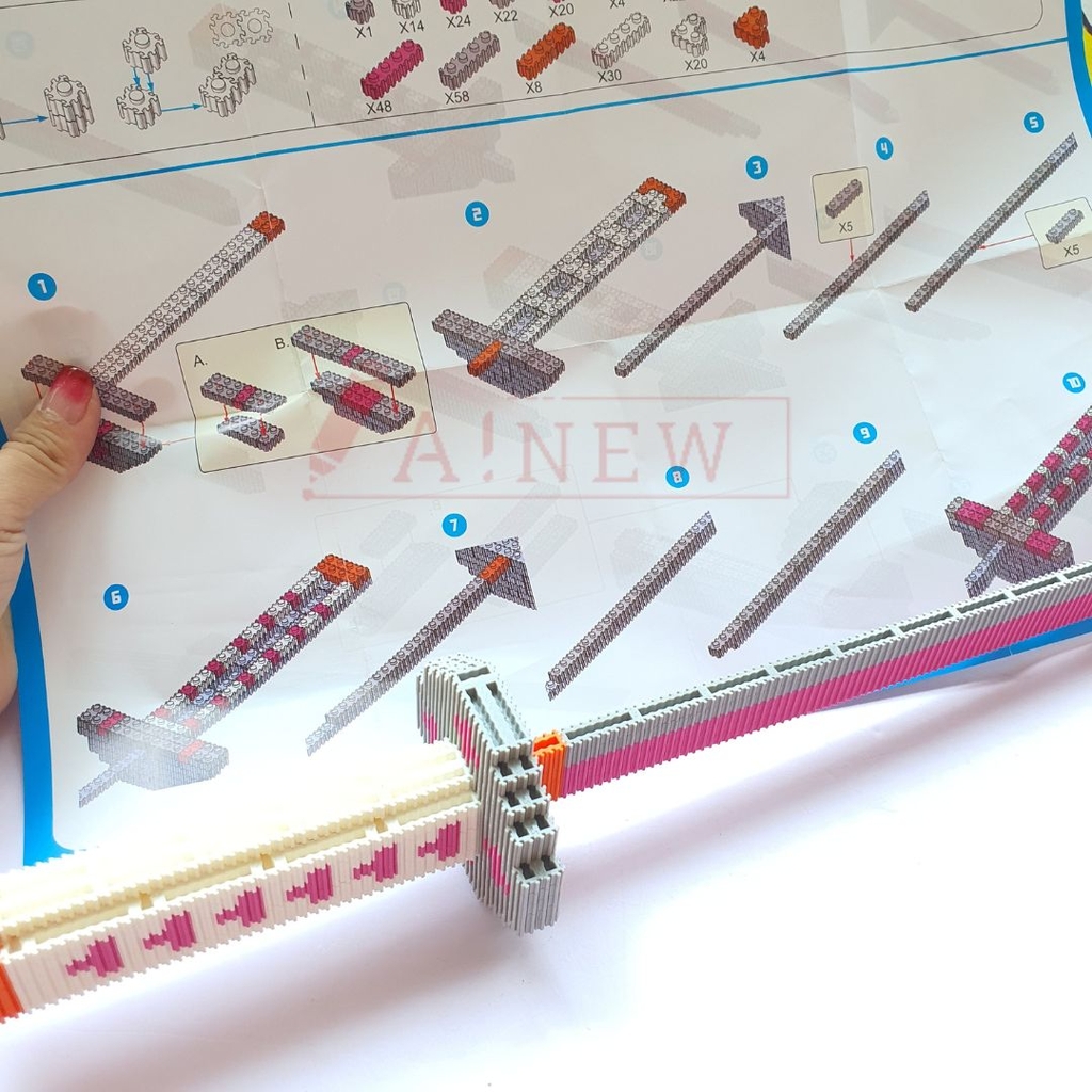 Lego thanh kiếm/ lắp ráp mô hình 50cm