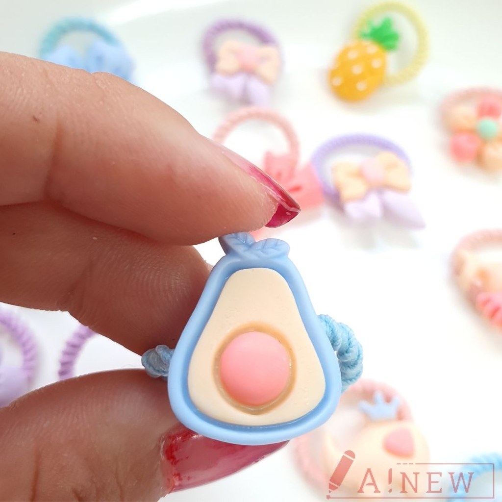 Set 10 dây cột tóc mini cho bé