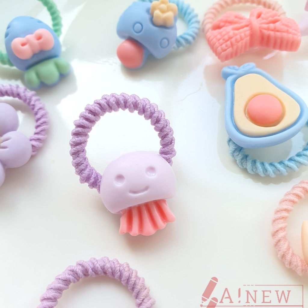 Set 10 dây cột tóc mini cho bé
