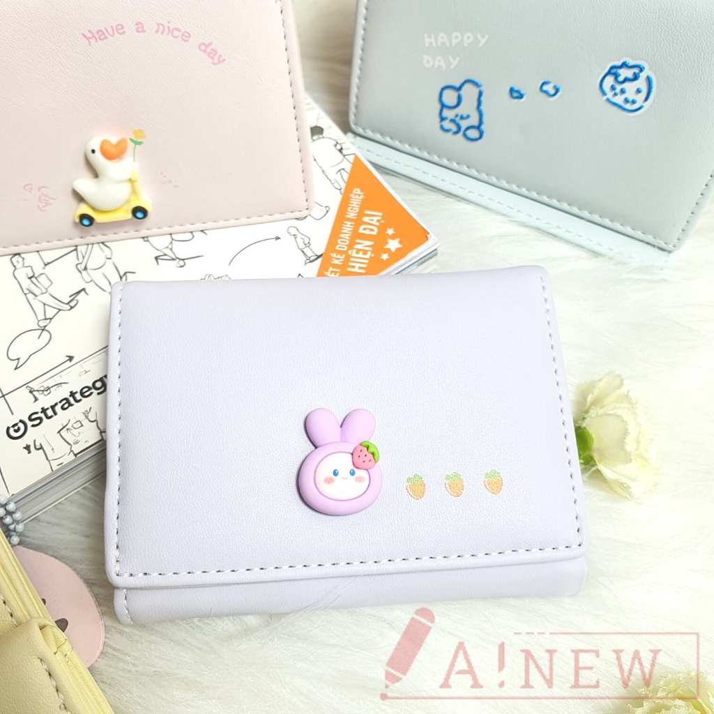Ví cầm tay mini nữ-ví đựng tiền dễ thương